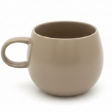 Luhpar Ceramic Mug 500ml — Taupe | Round Belly Design