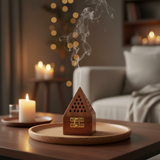 Wooden Incense Burner Box  - 11×7 cm