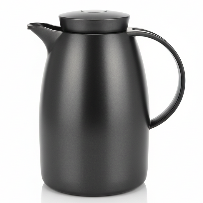 Regal 1 Liter Vacuum Flask – Blackish Gray Double Wall Thermal Insulated Bottle for Hot & Cold Drinks