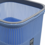 Kitchenmark Blue Square Plastic Waste Bin – 9.5 Litre