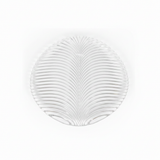 Efelita Glass Leaf Cake Plate - 28×28cm