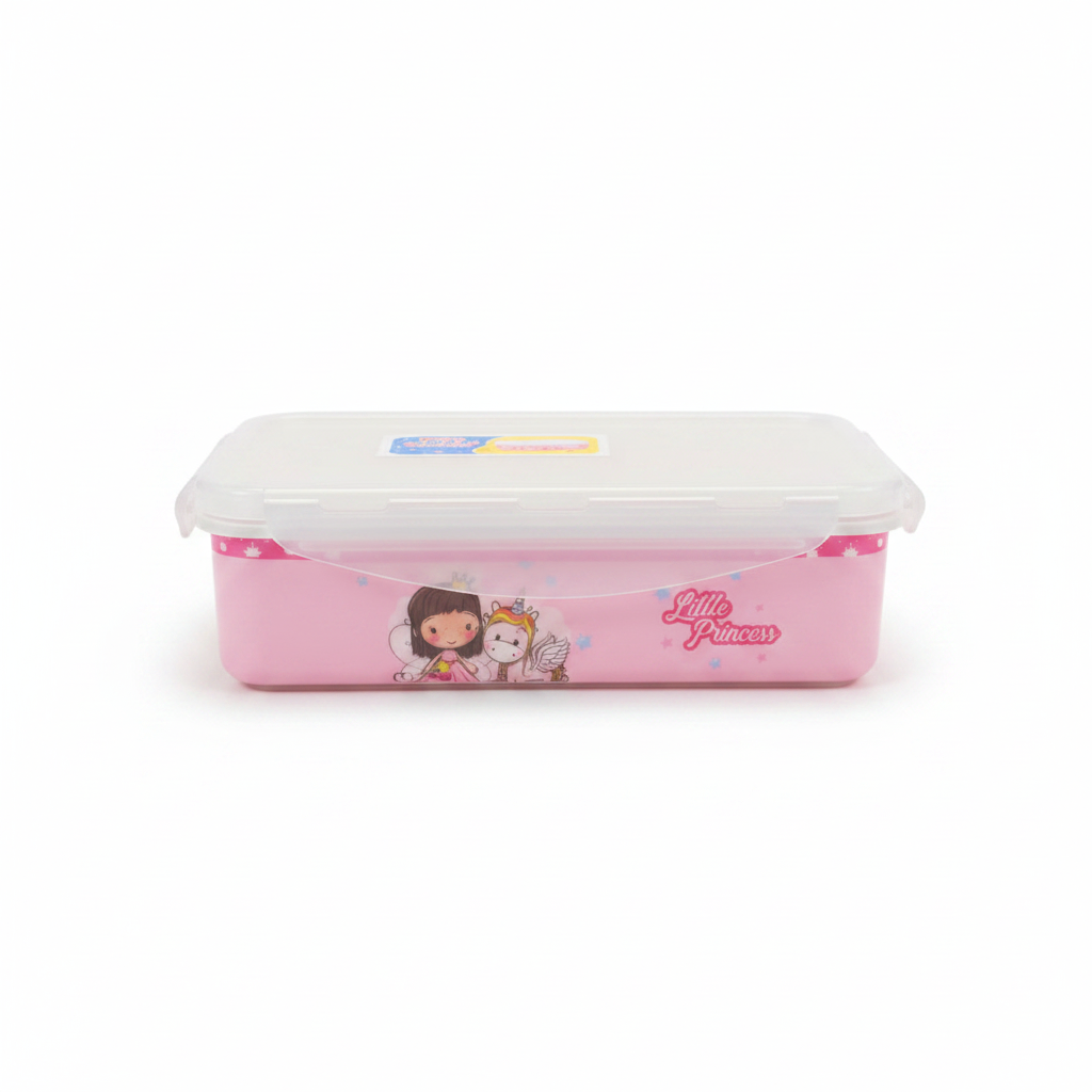 Servewell Little Princess Melamine Lunch Box - 950ml