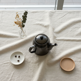 Porcelain Grey Coffee Pot 700ml | Premium Ceramic Teapot for Home, Café & Gifting