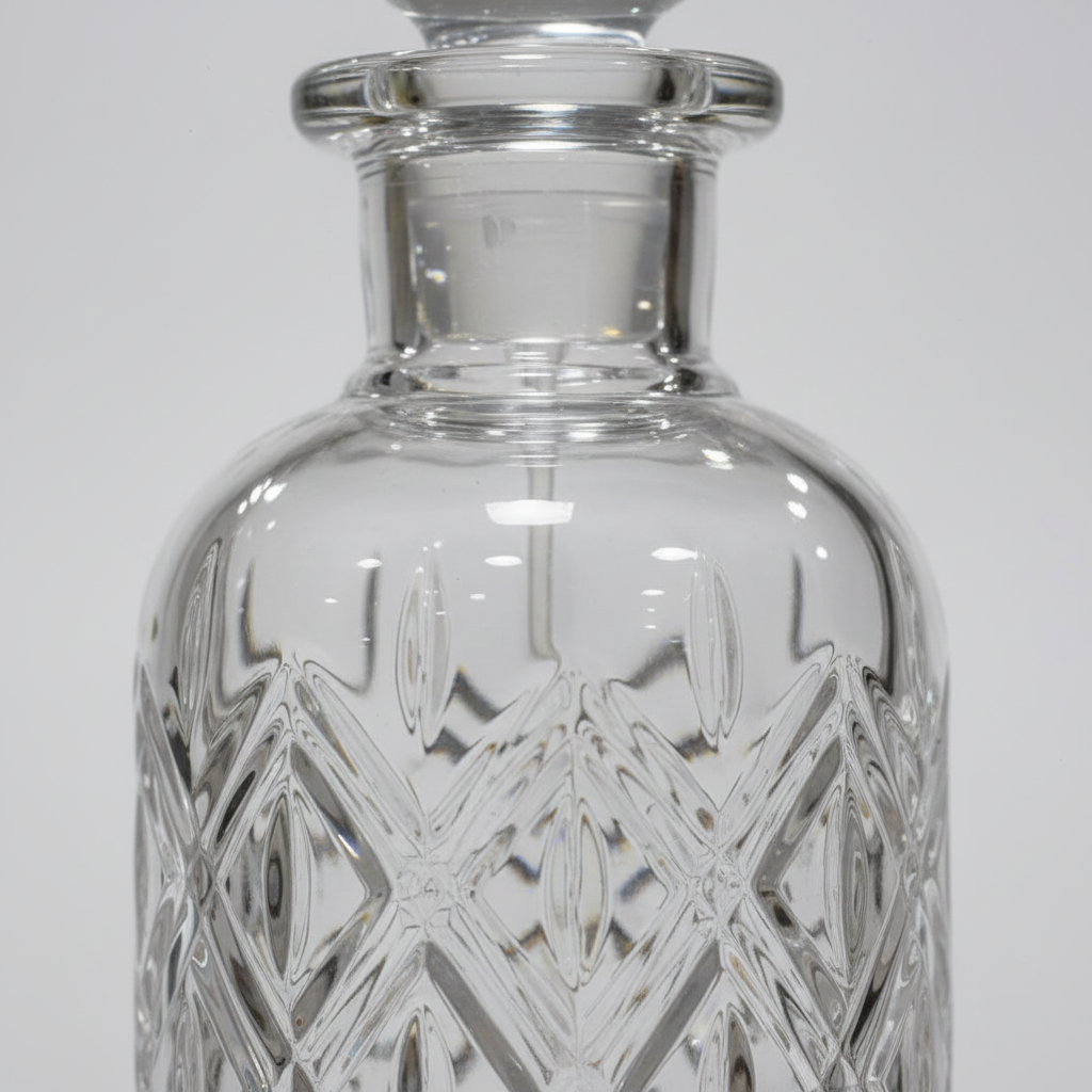 Mayflower Crystal Cut Glass Perfume Bottle — 200ml