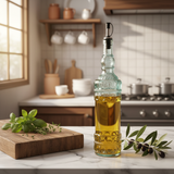 Glass Oil & Vinegar Bottle with Pourer - 700ml