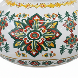 Venice Enamel Kettle With Floral Mandala Design - 2.5 Litre