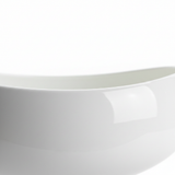 Luhpar White Ceramic Serving Bowl - 20cm