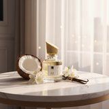 عطر روزالين فينيلا او دو بارفان 100 مل | عطر بخاخ فاخر طبيعي بماء جوز الهند وفانيليا مدغشقر والمسك الأبيض | عطر للجنسين يدوم طويلاً | نسخة مستوحاة |