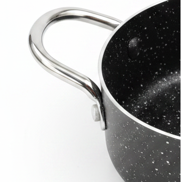 Beefit Mini Pot – Marble Non-Stick Coating – 12×5 cm – Dual Handle