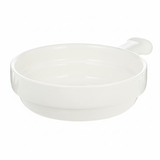 Symphony Pie Dish Set – 2 White Ceramic Dishes (21×14.5×4.6 cm)