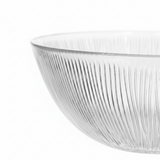 Noritazeh Ribbed Glass Bowl – 23cm
