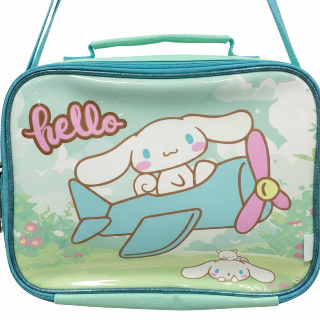 SBC Polyester Teal Kids Lunch Bag – 20×25cm