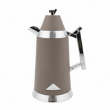 Red Home Dallah Vacuum Flask – Brown & Silver – 1L + 1L Set