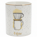White Ceramic Coffee Mug –  350ml
