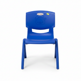 Esqube Plastic Baby Chair –  48×30 cm - Lime Green / Blue