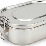 Pearl Silver Stainless Steel Lunch Box - 1000ml