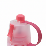 Now.B Button Spray Mist Sports Water Bottle – 600ml - Pink / Green / Black