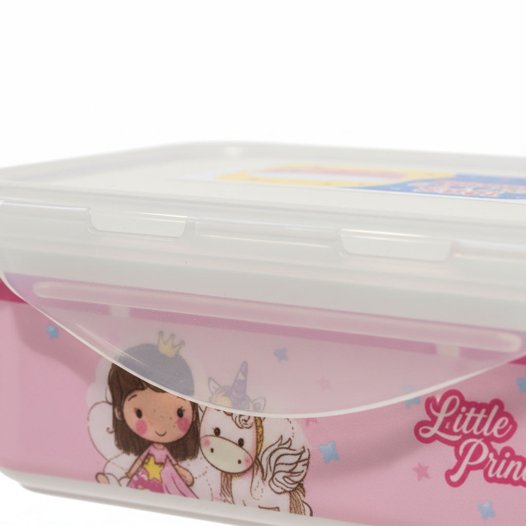 Servewell Pink Little Princess Melamine Lunch Box – 400ml