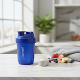 Pro Action Plastic Navy Blue Shaker Bottle 500ml