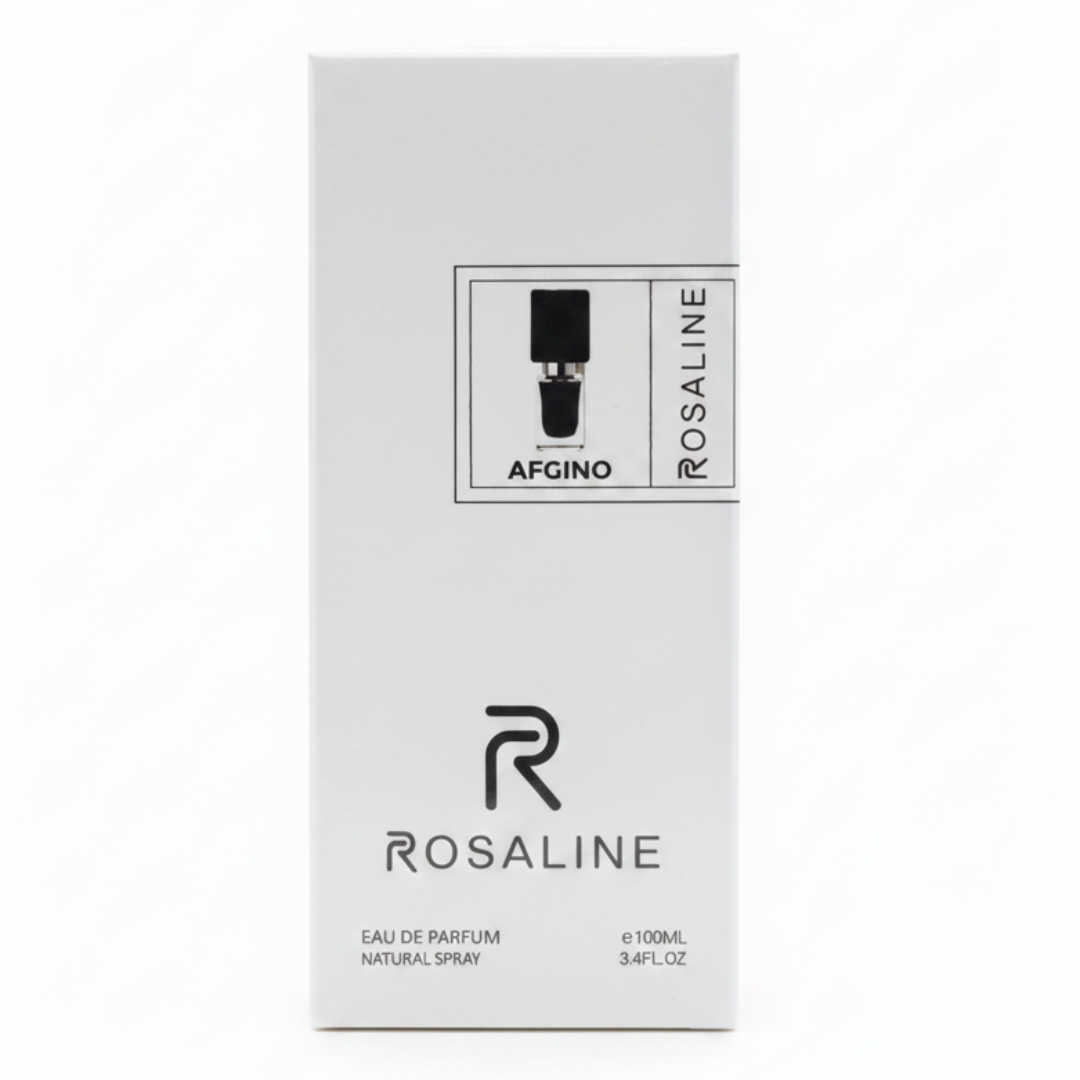 Rosaline Afgino Eau de Parfum 100ml | Luxury Unisex Fragrance with Saffron, Oud & Amber | Long-Lasting Natural Spray | Inspired Version |