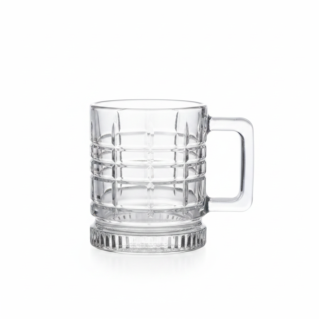 Elusia Clear Glass Mug - 250ml