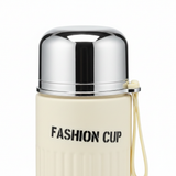 Plastic & Glass Insulated Water Bottle – 500ml - Cream / Lavender / Dusty Blue