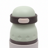 SBC Dark Brown & Sage Green Metal Water Bottle – 700ml