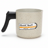 HotChef Cream Non-Stick Granite Coated Coffee Warmer — 12cm |