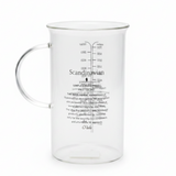 Olala Scandinavian Glass Measuring Cup 750ml
