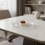 Noritazeh Ribbed Glass Dessert Plate 19cm
