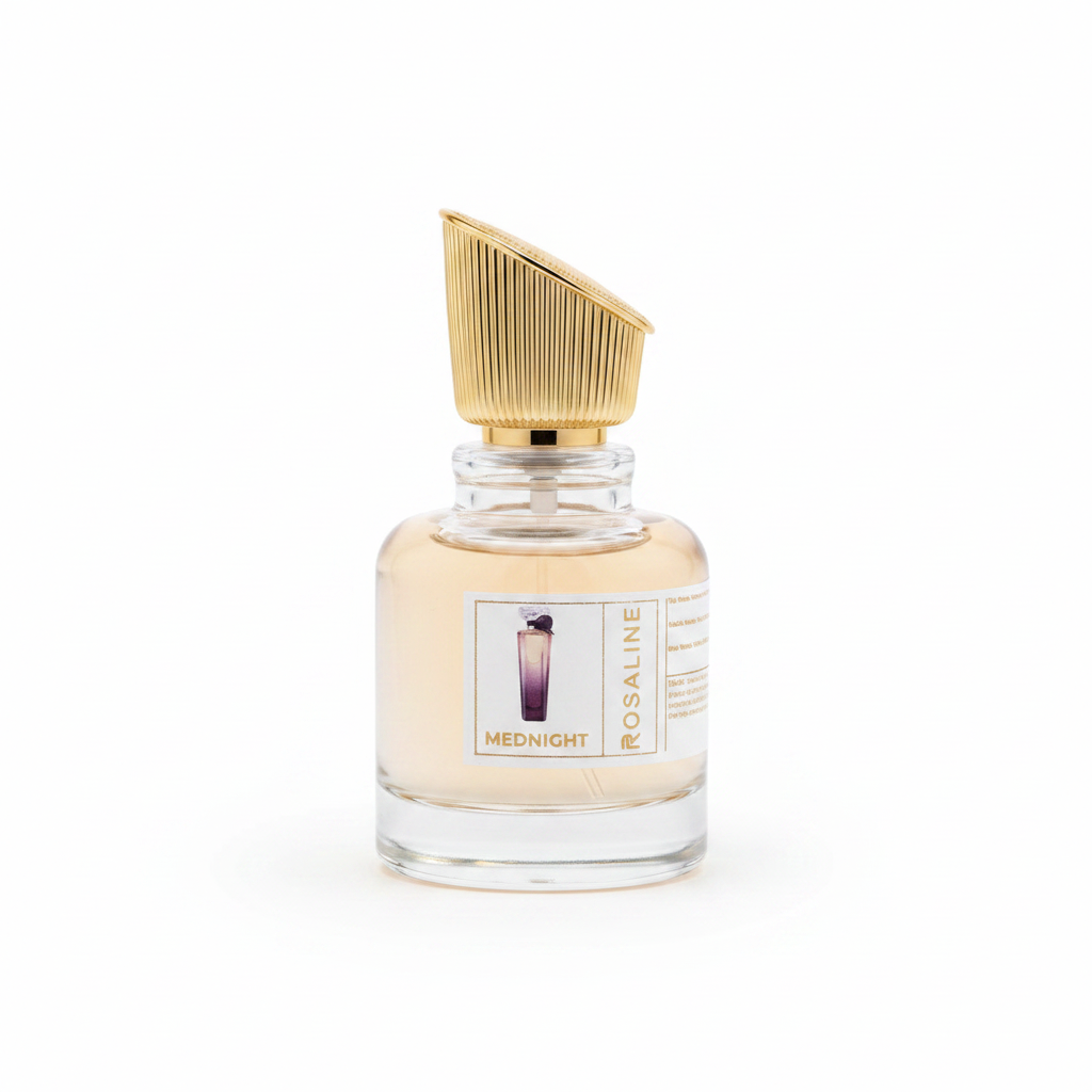 عطر روزالين مدنايت للنساء او دي بارفان 100 مل - عطر زهري فاكهي يدوم طويلاً مع توت العليق والورد والياسمين والفانيليا | بخاخ طبيعي | نسخة مستوحاة |