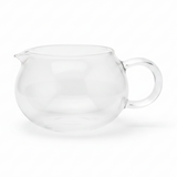 Plain Glass Cup Pourer 200ml — Borosilicate Clear Glass
