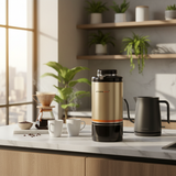 Kitchen Mark Champagne Gold Stainless Steel Vacuum Flask - 1300ml / 1600ml
