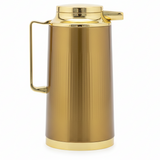 Vogati Luxury Gold Vacuum Flask, High Capacity Double Wall Insulated Beverage Container – 1.3 Liter