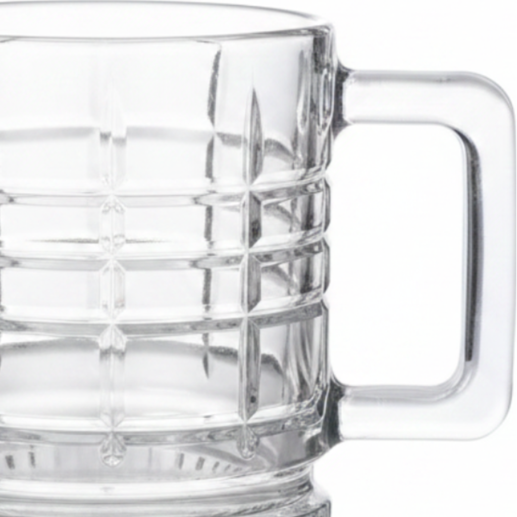 Elusia Clear Glass Mug - 250ml