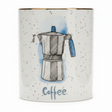 White Ceramic Coffee Mug - 350ml