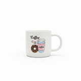 Coffee Love White Ceramic Mug - 300ml
