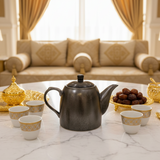 Porcelain Grey Coffee Pot 700ml | Premium Ceramic Teapot for Home, Café & Gifting