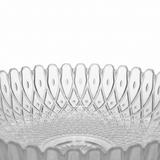 Crystal Glass Footed Fruit Plate - 26×12 cm