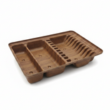 Evelin Polystyrene Cutlery & Dish Drainer Tray — 44 × 30 × 8 cm