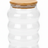 Glass Jar with Bamboo Lid – 400ml / 700ml