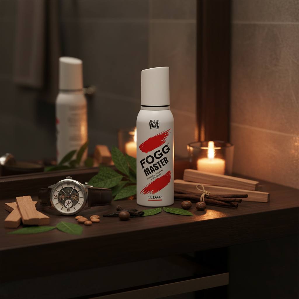 Fogg Master Cedar Fragrance Body Spray – 120ML