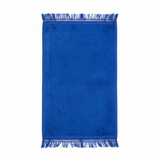 Soft Velvet Prayer Mat - 100 × 65 cm - Brown / Red / Blue