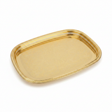 Najib Gold Metal Serving Tray - 45×35cm