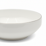 Decopor White Ceramic Serving Bowl — 5.5 Inch
