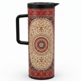 Hobby Lobby Traditional Arabic Pattern Vacuum Flask With Black Handle | 1 Litre