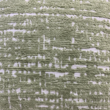 Evlen Soft Decorative Cushion - 40×40 cm - Sage Green / Light Blue / Black / Cream