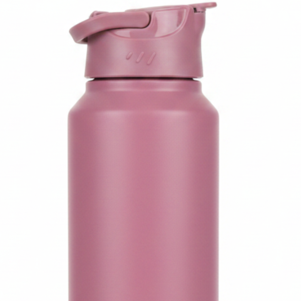 Pexpo Stainless Steel Vacuum Insulated Water Bottle – 1000ml - Dusty Rose / Lavender