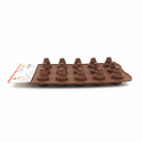 Yuniverse Silicone Witch Hat Mould – 20×11 cm – 15-Cavity Chocolate & Candy Mold