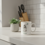 White Ceramic Coffee Mug 350ml